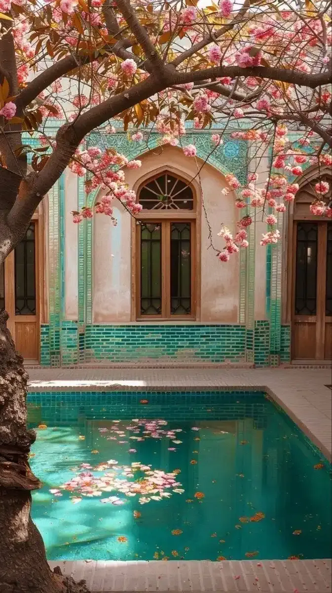 عکاسی در باغ عفیف آباد شیراز