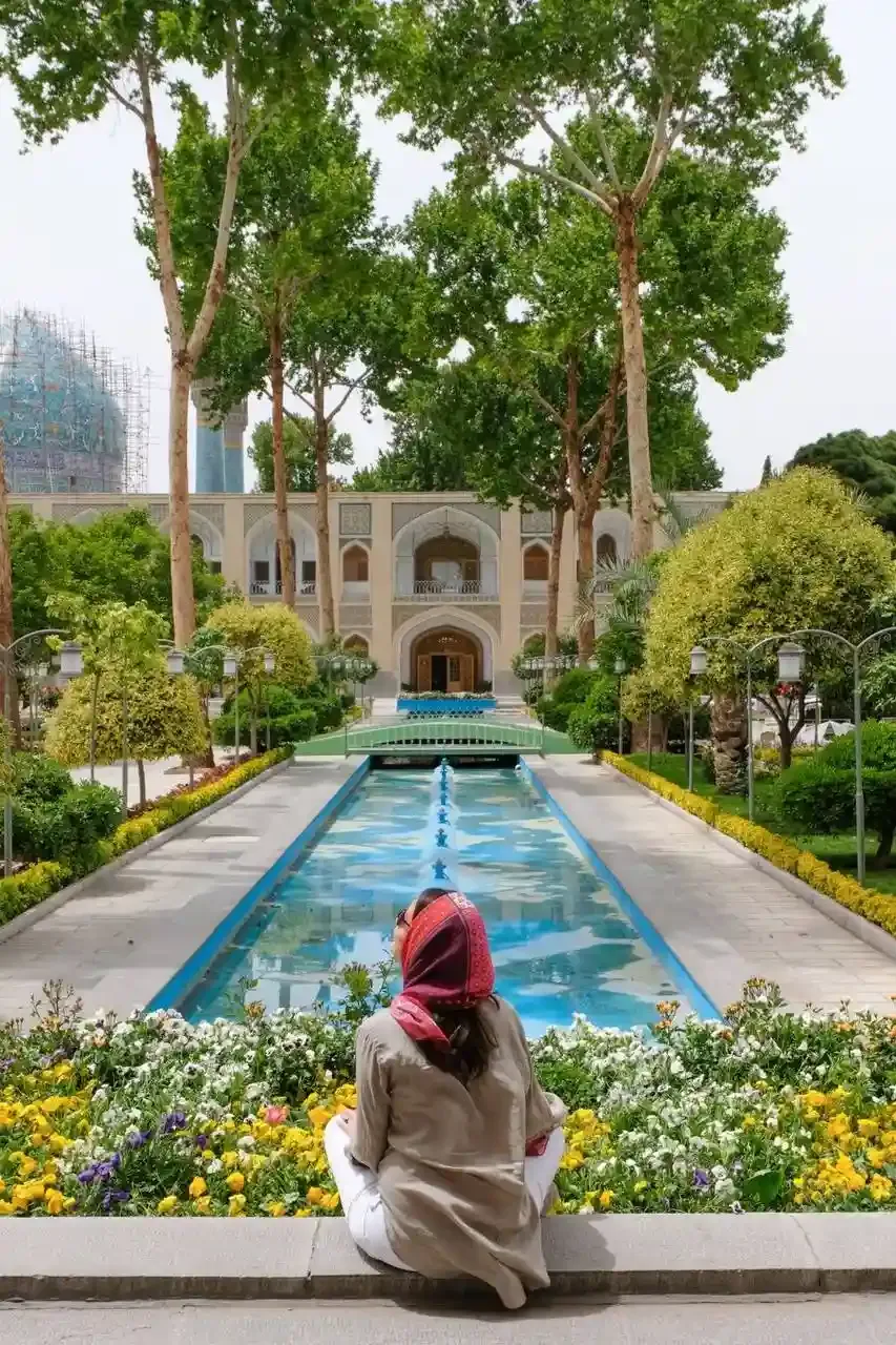 عکاسی در باغ ارم شیراز