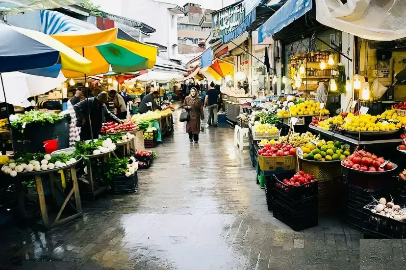 بازار بزرگ رشت برای عکاسی خیابانی