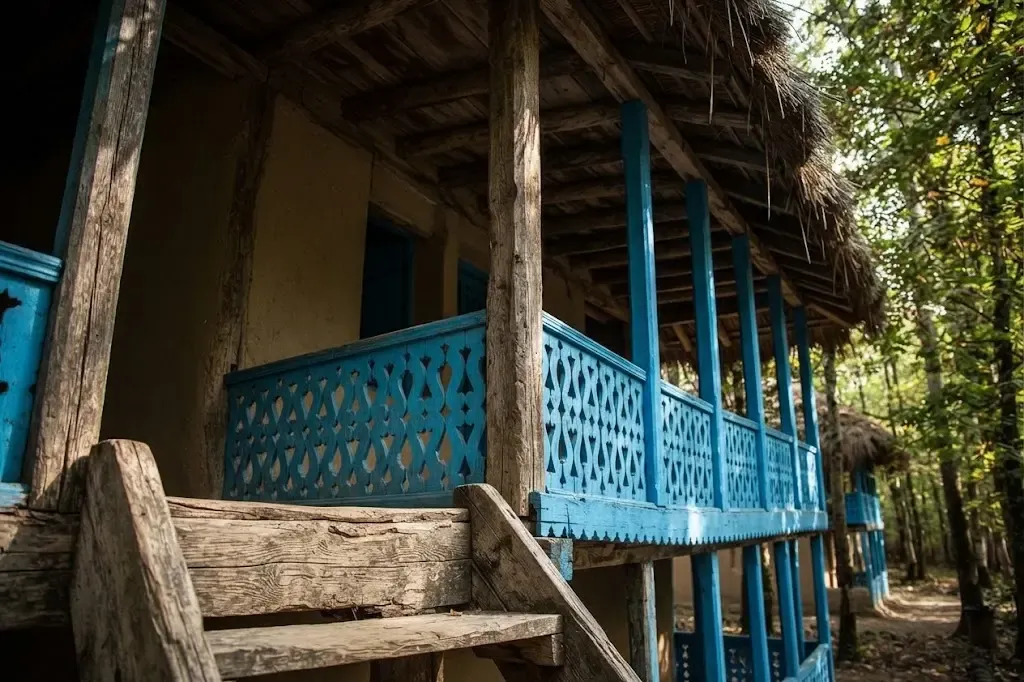 معماری خانه های روستایی گیلان برای عکاسی
