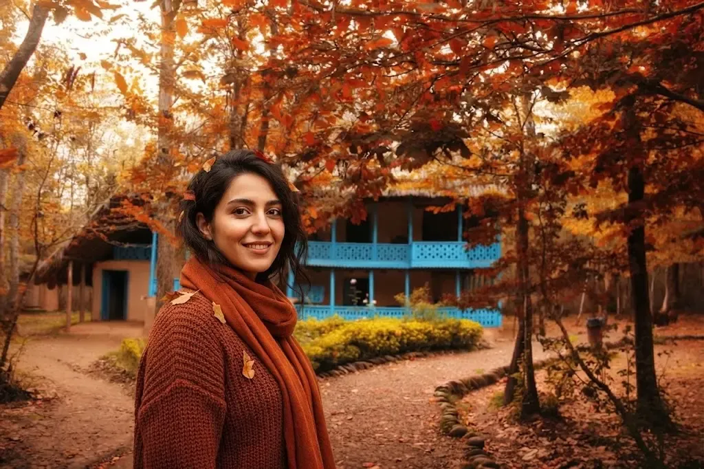 ایده عکس پاییزی در رشت