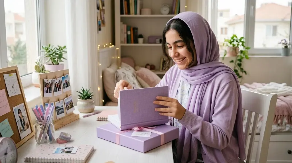 پلنر روزانه برای هدیه روز دختر