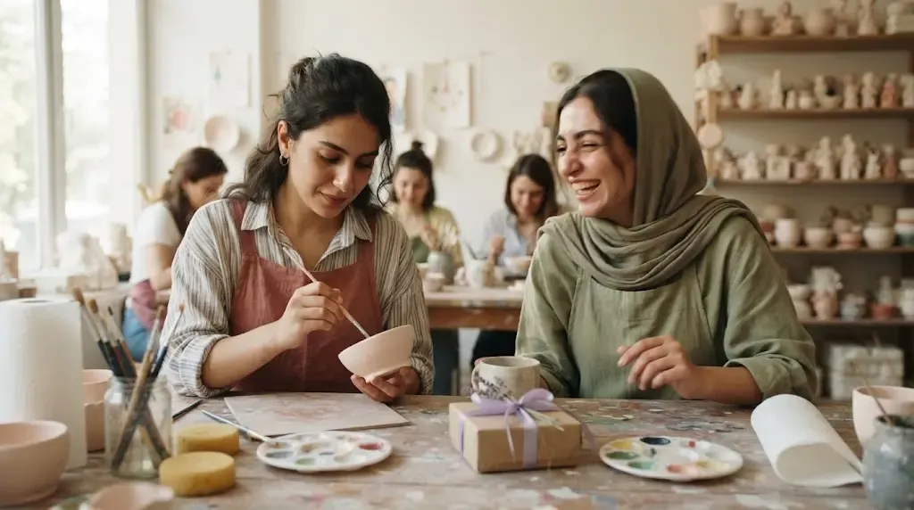 تجربه مشترک دو دوست به عنوان هدیه روز دختر
