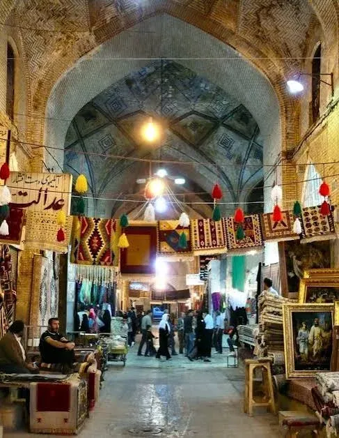 عکاسی در بازار وکیل شیراز
