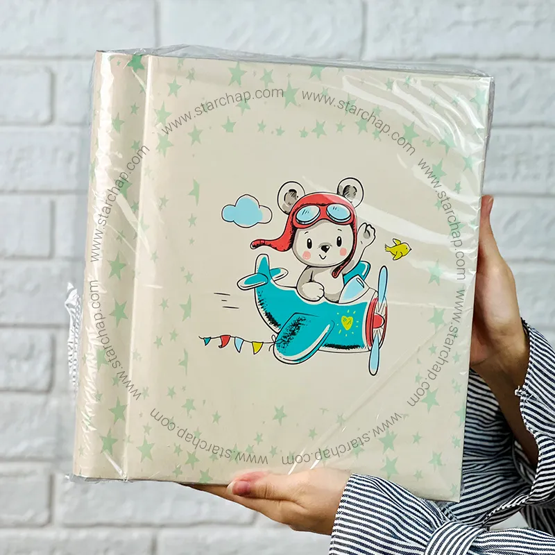 آلبوم چسبی خرس خلبان 22 در 29