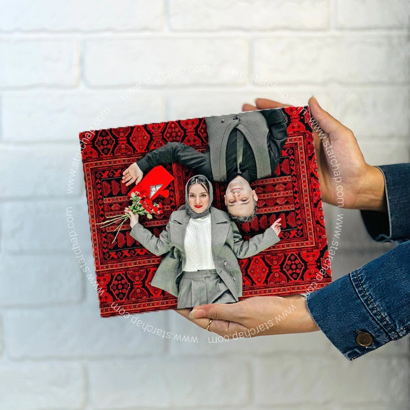 چاپعکس بر روی تخته شاسی ابعاد 20*25