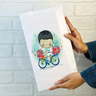 آلبوم عکس 10در15 پاکتی- پسر دوچرخه سوار