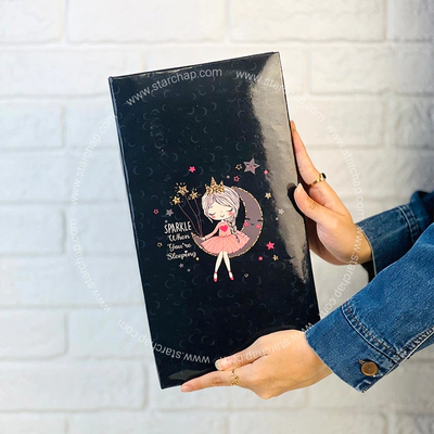 آلبوم 10در15 پاکتی- دختروماه (مشکی)