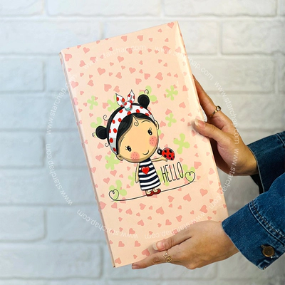 آلبوم 10در15 پاکتی- دختر کفشدوزکی (گلبهی)