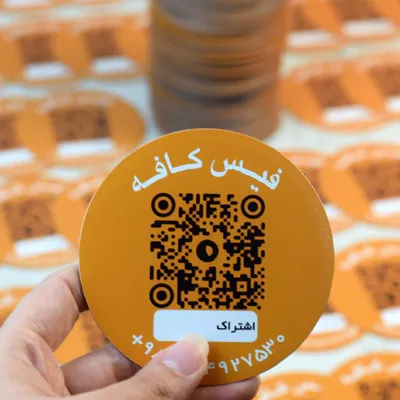 مگنت تبلیغاتی دایره 9سانتی