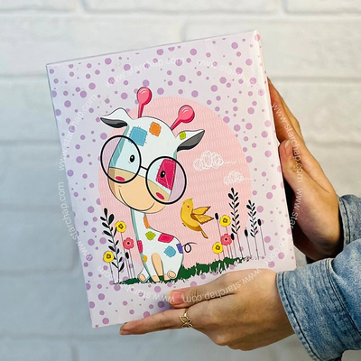 آلبوم 15 در 21 پاکتی- زرافه (صورتی)