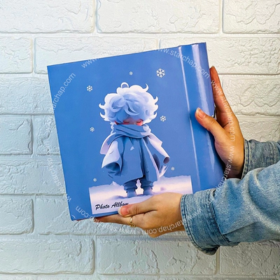 آلبوم چسبی پسر زمستونی 15 در 21