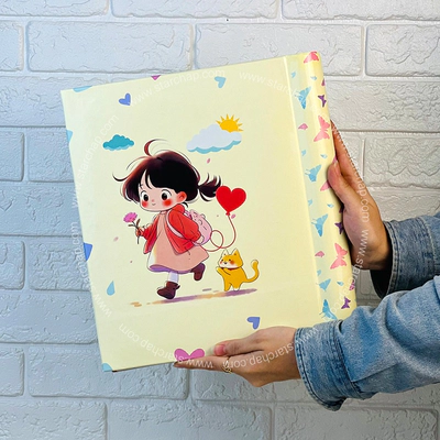 آلبوم چسبی دختروگربه 22 در 29