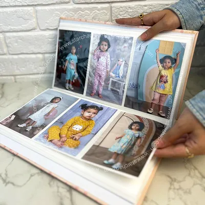 آلبوم 10در15 پاکتی- دختر کیوت نارنجی