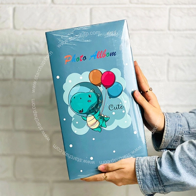 آلبوم عکس 10در15 پاکتی- دایناسور کیوت