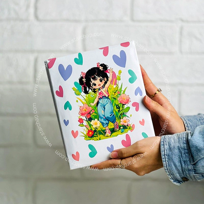 آلبوم 13 در 18 پاکتی - دختر کیوت قلبی