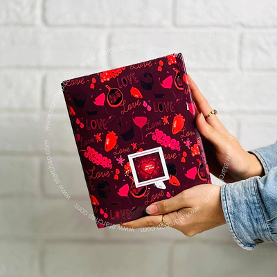 آلبوم 13 در 18 پاکتی - قلب قرمزمشکی