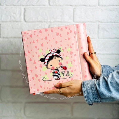 آلبوم چسبی دختر کفشدوزکی 15 در 21