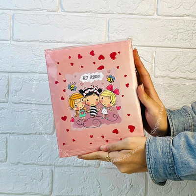 آلبوم 13 در 18 پاکتی - دختران صورتی