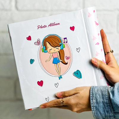 آلبوم چسبی دختر قرتی 22 در 29