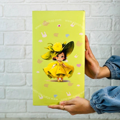 آلبوم 10در15 پاکتی- دختر لیمویی (سبز فسفری)