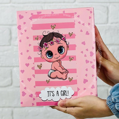 آلبوم 13 در 18 پاکتی - دختر صورتی(Its a Girl)