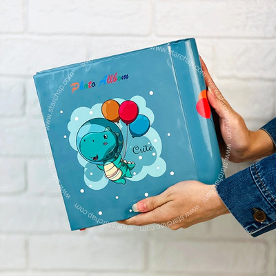 آلبوم چسبی دایناسور کیوت 15 در 21