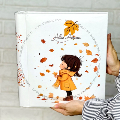 آلبوم چسبی دخترونه پاییزی 22در29