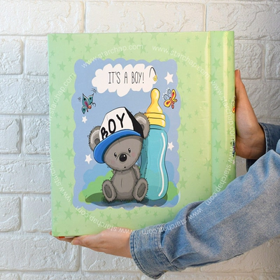 آلبوم چسبی خرس سبز 22 در 29