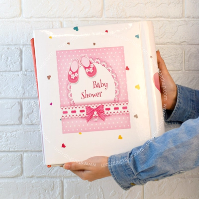 آلبوم چسبی کفش صورتی 22 در 29