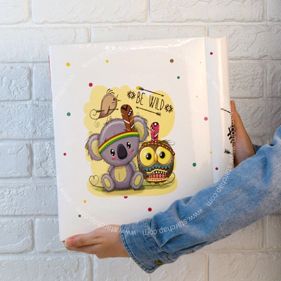 آلبوم چسبی کوالا و جغد 22 در 29