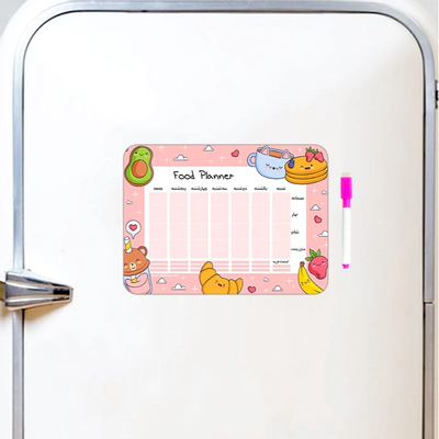 مگنت پلنر رویخچالی برنامه غذایی سایز 15 در 19