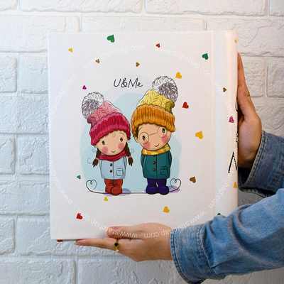 آلبوم چسبی دختر پسر 22 در 29