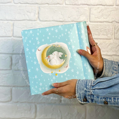 آلبوم چسبی خرگوش آبی 15 در 21