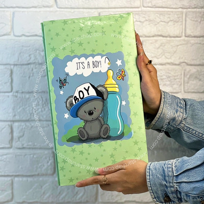 آلبوم 10در15 پاکتی-خرس سبز (Its a Boy)